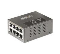 StarTech.com Iniettore PoE++ Multi-Gigabit a 4 porte, Ethernet 5/2.5/1G (NBASE-T), PoE/PoE+/PoE++ (802.3af/802.3at/802.3bt), Potenza di alimentazione 160 Watt, Montabile parete/su guida DIN, Non gestito [AS445C-POE-INJECTOR]