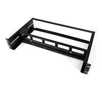 StarTech Kit Guide DIN 2U per Rack 19", Profondità Regolabile (ADJDINKIT) | Barre DIN per Montaggio a Rack, Profili Top Hat, Mini e tipo G