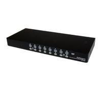 StarTech.com Kit Switch KVM USB montabile a rack 1U 16 porte con funzione OSD e cavi (SV1631DUSBUK)