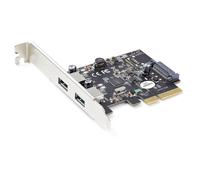 STARTECH Lettore Interno USB 3.2 Gen 2 con 2 Porte A 10 Gbit/s