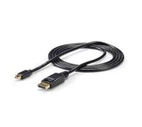 StarTech.com Cavo Mini DisplayPort a DisplayPort 1.2 da 4m, Cavo Adattatore 4K x 2K UHD Mini DisplayPort a DisplayPort, Cavo Video per Monitor Mini DP/DP, Cavo Convertitore mDP/DP, MDP2DPMM4M