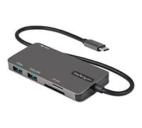StarTech Mini Dock USB-C 6-in-1 HDMI 4K, 100W PD, SD MicroSD, GbE, 3x USB