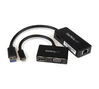 StarTech MSTS3MDPUGBK Kit Accessorio 2-in-1 Per Surface E Surface Pro