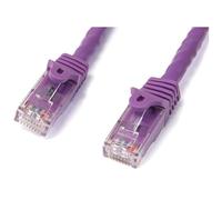 N6patc2mpl Startech.Com 2m Cat6 Purple Snagless Gigabit Ethernet Rj45 Cavo Masch