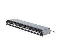 StarTech Patch Panel 24 Porte 1U Cat6a STP, 110 Type (C6APANELSTP241UPD)