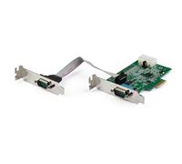StarTech PEX2S953LP Scheda Adattatore Seriale RS232 PCI Express 2 Porte PCIe RS2