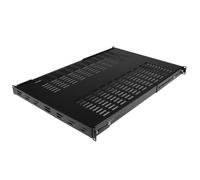 Startech profondità regolabile fisso server a rack nero Adjustable Shelf 250 lbs