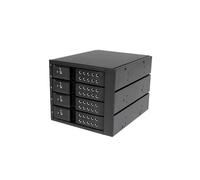 STARTECH Rack removibile senza cassetto per 4 x HDD SAS II/SATA III 6Gb/s da 3,5" - Alluminio