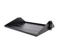 StarTech Ripiano 2U Ventilato Montaggio Centrale (SHELF-2U-14-CENTER-V) | Universale per Apparecchiature di Rete, Montaggio su Rack 19 pollici, Acciaio Resistente