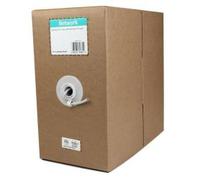 StarTech.com Matassa cavi di rete Cat5e - Rotolo in serie di cavi UTP solidi CMR Cat5e, 304,8 m colore grigio