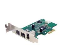 ST PEX1394B3LP - 2b 1a LP PCI Express FireWire Card