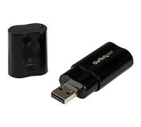 StarTech.com Scheda Audio Esterna Stereo USB 2.0 - Adattatore esterno scheda audio Stereo USB 2.0 a 3,5 mm Jack audio