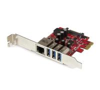 STARTECH Scheda di Espansione Ethernet LAN 1 Porta Cablata USB 3.0