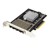 StarTech Scheda di Rete SFP+ 10G a 4 Porte per Server, Chip Intel XL710 | Compatibile Dell PowerEdge e HPE ProLiant, Ideale per Data Center