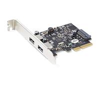 StarTech Scheda di espansione PCIe PEXUSB312A3 USB 3.2 Gen 2 Type-A 2 porte Nero/Argento