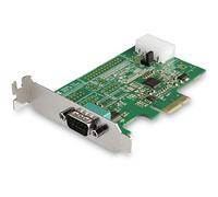 StarTech.com Scheda Seriale PCI Express con 1 Porta - Controller PCIe RS232 - 16950 UART - Scheda Seriale di Espansione DB9 a Profilo Basso - Compatibile Windows e Linux