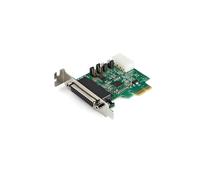 StarTech Scheda serie PCI Express RS232 a 4 porte - Adattatore - 16950 UART - Cache FIFO di 256 byte - ASIX AX99100 -
