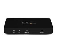 StarTech Splitter HDMI, 1 a 2, 4K 30Hz, Audio 7.1, Alluminio (ST122HD4K)