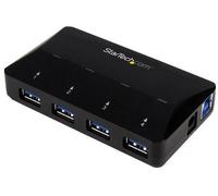 STARTECH ST53004U1C 4 Porta USB 3.0 Hub Con 2.4a Veloce Ricarica Bus Alimentato