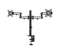 STARTECH Staffa Monitor Articolabile in Alluminio per 2 Schermi 32" Nero