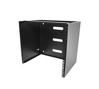 StarTech Staffa Rack 10U a Muro, Profilo Basso, Nero (RACK-10U-14-BRACKET)