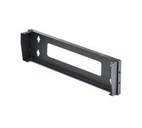 StarTech Staffa Verticale 1U a Parete, 19, Portata 55kg (RK119WALLV-N) | Montaggio Verticale a Muro per NAS e Apparecchiature di Rete, Salvaspazio