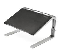 Startech Laptop Stand Adjustable Tilted One Size Black / Silver