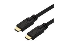 StarTech.com Cavo HDMI 2.0 da 10 m - Cavo HDMI attivo 4K a 60 Hz - Classificazione CL2 per installazione a parete - Cavo HDMI UHD ad alta velocità e lunga durata - HDR, 18 Gbps - Cavo da maschio a maschio - Nero