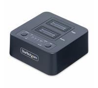 StarTech.com Duplicatore di unità M.2 NVMe 1:1, clonatore autonomo dischi SSD fino a 90 GBpm, dock USB 3.2 20Gbps per drive doppio alloggiamento, cavi USB-C/A inclusi