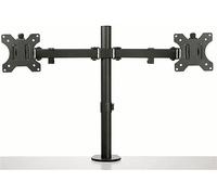 Startech Supporto Per Doppio Monitor -acciaio One Size Black