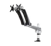 STARTECH supporto doppio monitor bracci articolati 30" nero argento