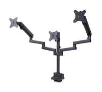 StarTech Supporto Monitor 3 Bracci da Tavolo 27" VESA 75x75 a 100x100 Max 21kg