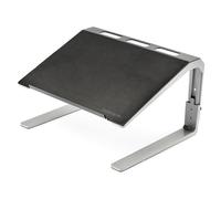 Startech Laptop Stand Adjustable Tilted One Size Black / Silver