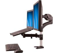 StarTech.com Supporto per singolo Monitor con base per portatile ad altezza regolabile One Touch