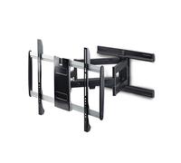 StarTech Supporto TV da Parete Articolato Ultrasottile, Staffa per TV fino a 65”/45kg, Braccio TV per Schermo Piatto a Profilo Basso VESA 600x400, Conforme TAA