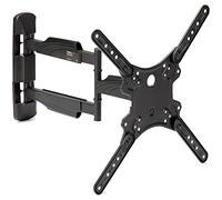 StarTech Supporto TV Full Motion da 32" a 55" VESA (FPWARTB1M) | Braccio Multidirezionale, Inclinabile e Orientabile, Profilo Basso