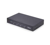 StarTech Switch KM 4 Porte USB 3.0, Audio 3,5mm (P4A20132-KM-SWITCH) | Condivisione tastiera e mouse, Commutazione tramite movimento del mouse, Audio via USB