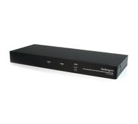 StarTech Switch KVM DVI Dual Link 4 Monitor 2 Porte USB con Audio e Hub | Controllo di 2 Computer, Alta Risoluzione Dual Link, Plug and Play, Compatibile Windows e Mac