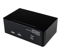 ST SV231DDVDUA - 2 Port DVI VGA Dual Monitor KVM Switch