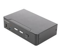 STARTECH Switch KVM HDMI 2 Porte 4K Ultra HD 5 Gbit/s Nero