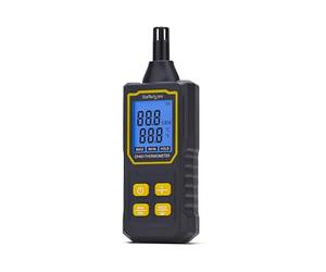 StarTech Termoigrometro Digitale Portatile, Display LCD (DH60-THERMOMETER) | Monitoraggio Ambientale, per Sala Server e Ufficio, Data Center