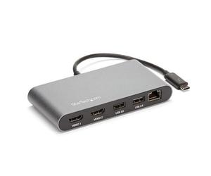 Startech Thunderbolt 3 Mini Dock - TB3 Docking Station Per 2 Monitor Hdmi 4K 60Hz 2x Usb-A (32/20) Gbe Mac/Windows (TB3DKM2HDL) TB3DKM2HDL