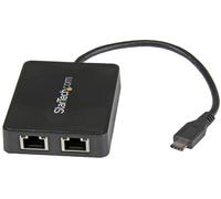 Startech - US1GC301AU2R - Adattatore, Usb-C - Porta Dual Gigabit+Usb A