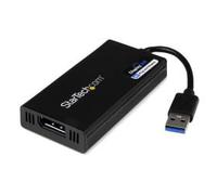 StarTech.com Adattatore da USB 3.0 a DisplaPort - 4K 30Hz Ultra HD - Certificato DisplayLink - Convertitore da USB Type-A a DP per monitor - Scheda Video e Grafica Esterna - Mac e Windows
