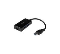 StarTech USB 3.0 A Gigabit Rete Adattatore Con Integrato 2-Port Hub USB31000S2H
