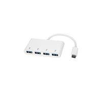 StarTech Usb-C Hub - 4-Port USB 3.0 A 4x Usb-A Bus Alimentato Bianco HB30C4ABW