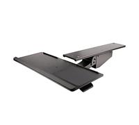 StarTechcom Porta tastiera estraibile per scrivania - Ripiano scorrevole sotto scrivania per tastiera PC - Mensola ergonomica