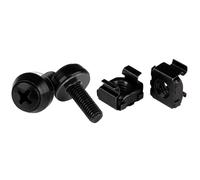 StarTech Viti e Dadi in Gabbia per Armadio Rack; Kit di 50 Viti e Dadi in Gabbia