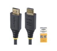StarTechcom 1.6ft Premium Certified HDMI Cable HDMI2-CABLE-4K60-50C