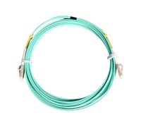 StarTechcom 10 Gb Aqua Multimode 50/125 Duplex LSZH Fiber A50FBLCLC2